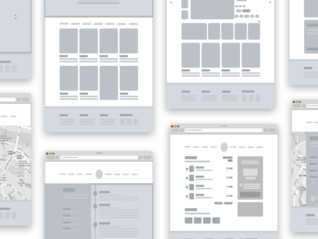 Wireframes for SaaS